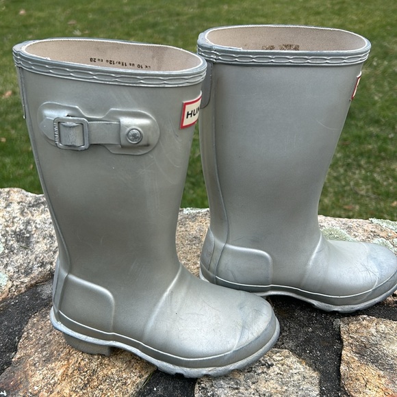 Hunter rain boots silver - Picture 7 of 15